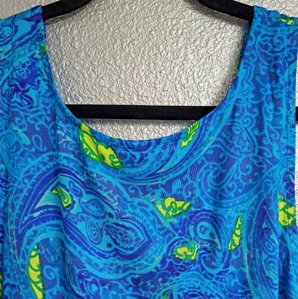 Angel Beach Swim/Bathing Suit Cover Up With Fringe Size M - Picture 6 of 8